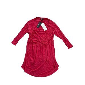 Kenneth Cole Reaction Empire Waist Top Coral ( M )